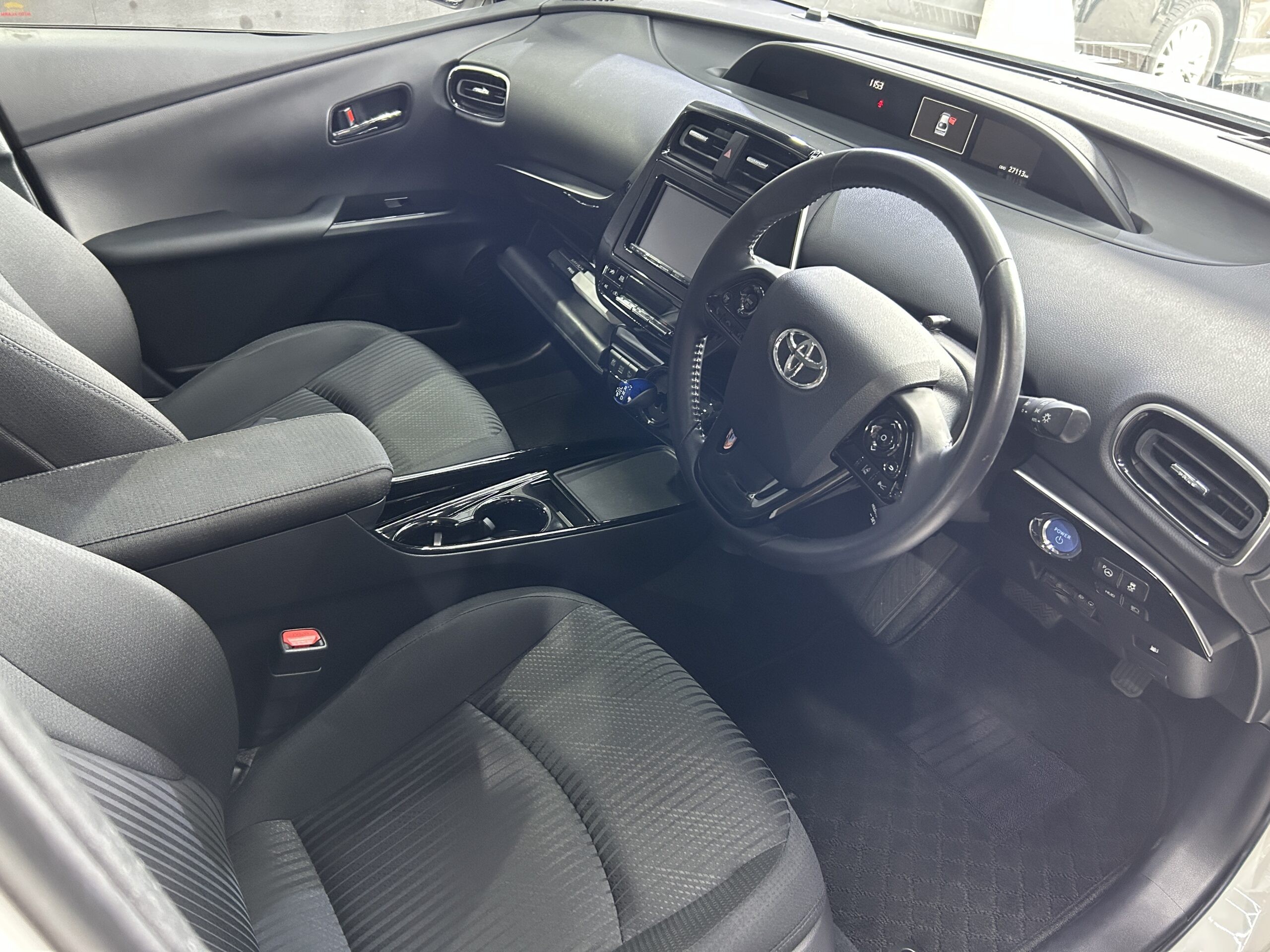 プリウス 車内 ルームクリーニング後
